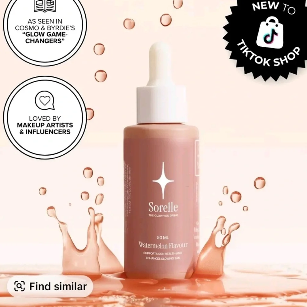 Sorelle Tanning Drops Serum Watermelon Flavour 50ml 2 pack Women’s Skincare